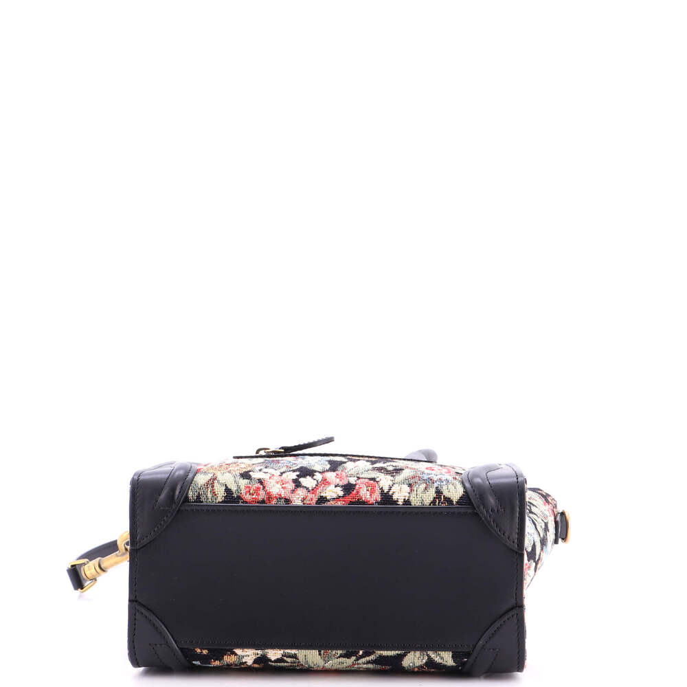 Celine Luggage Bag Printed Jacquard And #236323C20B - Picture 8 of 13